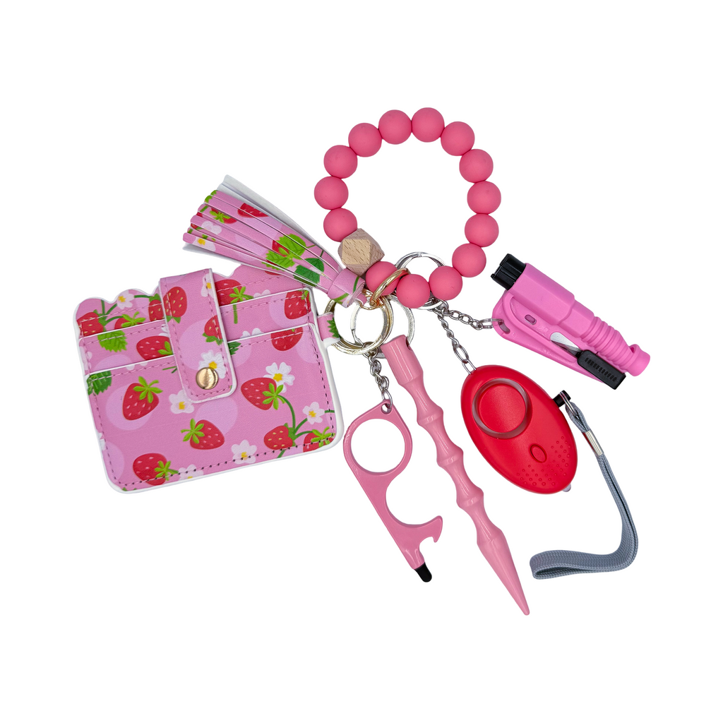 Strawberry Fields Beaded Wallet