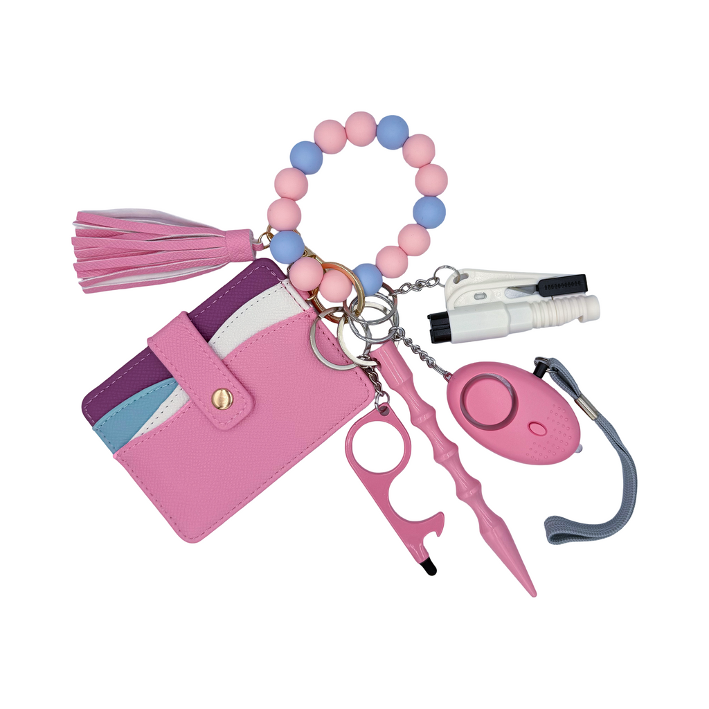 Bubblegum Beaded Wallet